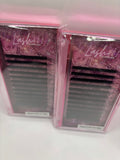 Cashmere Matte Black Lash Trays 0.05